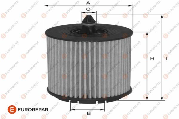EUROREPAR 1682279980 Motor Yağ Filtresi - OPEL ANTARA A (L07) uyumlu