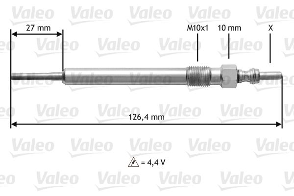 VALEO 345183 Ateşleme Sistemi Kızdırma Bujisi - VW PASSAT B7 (362) uyumlu
