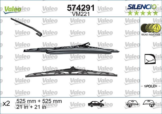 VALEO 574291 Kaporta & Gövde Parçaları Cam Silecek Mekanizması - VW PASSAT B5 (3B2) uyumlu