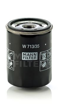 MANN-FILTER W 713/35 Motor Yağ Filtresi - SMART FORFOUR (454) uyumlu