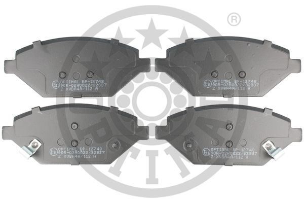 OPTIMAL BP-12748 Fren Sistemleri Fren Balatası - OPEL KARL (C16) uyumlu