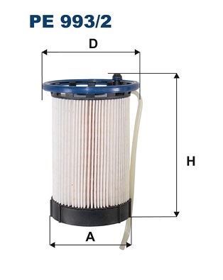 FILTRON PE 993/2 Yakıt Sistemi Yakıt Filtresi - VW JETTA IV (162, 163, AV3, AV2) uyumlu