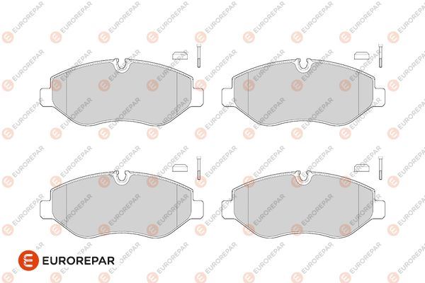 EUROREPAR 1686268280 Fren Sistemleri Fren Balatası - MERCEDES-BENZ SPRINTER 3,5-t Minibüs/Otobüs (B906) uyumlu