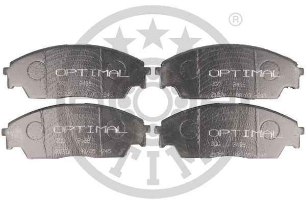 OPTIMAL BP-09458 Fren Sistemleri Fren Balatası - HONDA CRX II (ED, EE) uyumlu