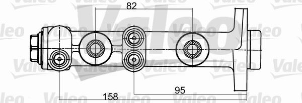 VALEO 402098 Fren Sistemleri Ana Fren Merkezi - FIAT PANDA (141_) uyumlu