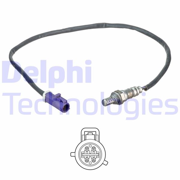 DELPHI ES20508-12B1 Emme & Egzoz Sistemi Egzoz Sensörleri - FORD FIESTA IV (JA_, JB_) uyumlu