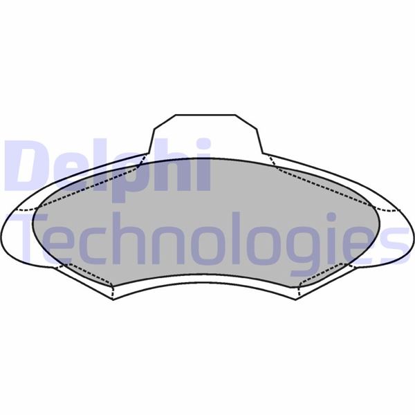 DELPHI LP1139 Fren Sistemleri Fren Balatası - FORD ESCORT V (AAL, ABL) uyumlu