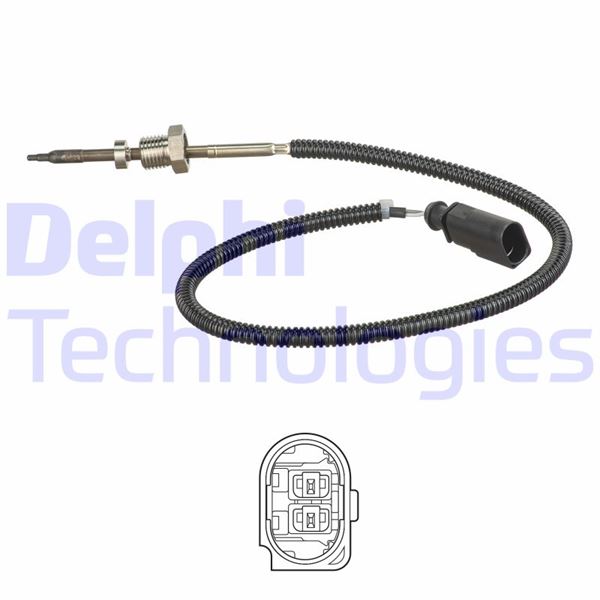 DELPHI TS30150 Emme & Egzoz Sistemi Egzoz Sensörleri - AUDI A5 (8T3) uyumlu