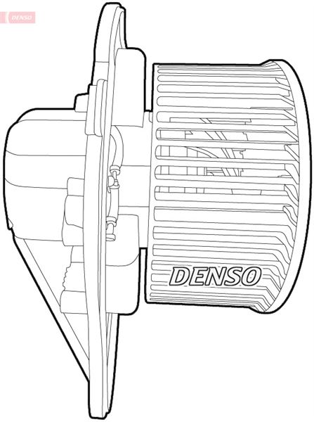 DENSO DEA02001 İklimlendirme Sistemi Fan Parçaları - AUDI COUPE B3 (89, 8B3) uyumlu