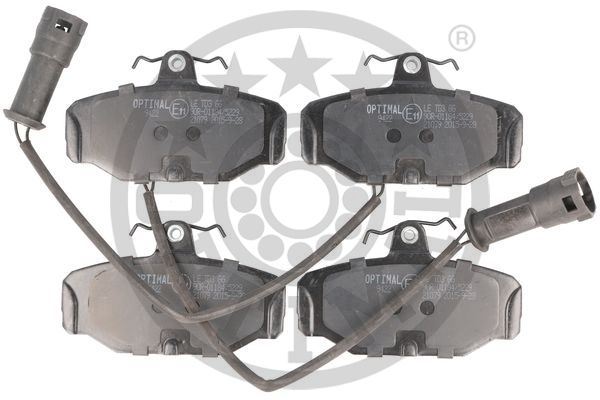 OPTIMAL BP-09422 Fren Sistemleri Fren Balatası - FORD SIERRA II Hatchback (GBC, GBG) uyumlu