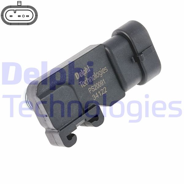 DELPHI PS20091-12B1 Emme & Egzoz Sistemi Egzoz Sensörleri - OPEL VECTRA B Hatchback (J96) uyumlu