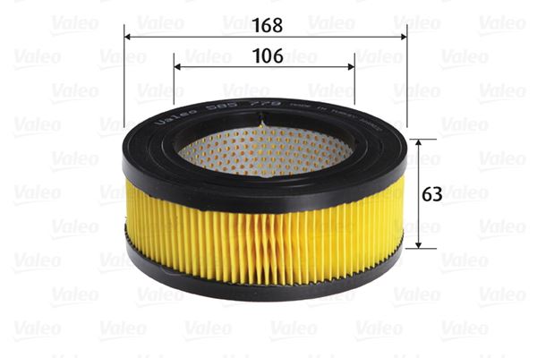VALEO 585779 Motor Hava Filtresi - RENAULT 4 (112_) uyumlu
