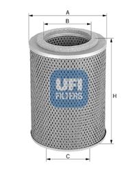 UFI 25.540.00 Motor Yağ Filtresi - BMW 7 (E32) uyumlu