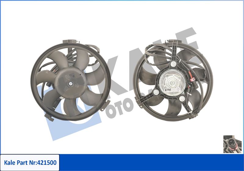KALE OTO RADYATÖR 421500 Soğutma Sistemi Fan - AUDI A8 D2 (4D2, 4D8) uyumlu