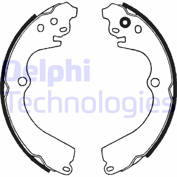 DELPHI LS1604 Fren Sistemleri El Fren Kolu - SUBARU LEGACY I (BC) uyumlu