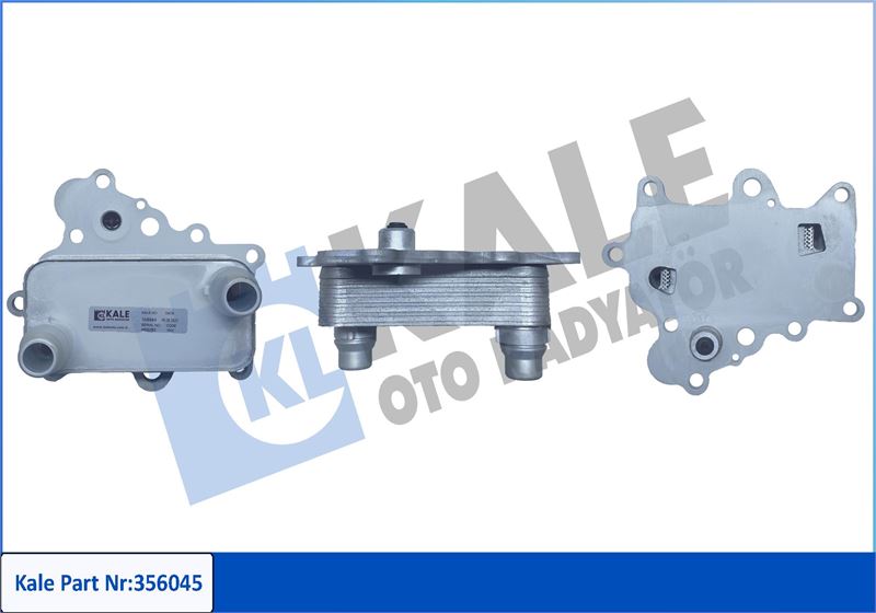 KALE OTO RADYATÖR 356045 Motor Yağ Soğutucusu - FIAT BRAVO II (198_) uyumlu