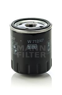 MANN-FILTER W 712/47 Motor Yağ Filtresi - RENAULT 9 (L42_) uyumlu