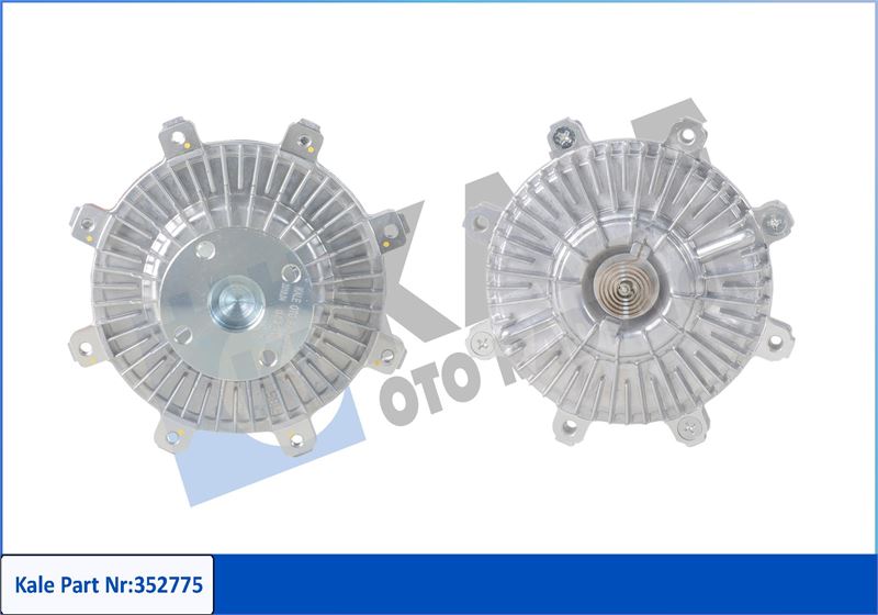 KALE OTO RADYATÖR 352775 Soğutma Sistemi Fan - HYUNDAI H-1 Panelvan/Van (A1) uyumlu