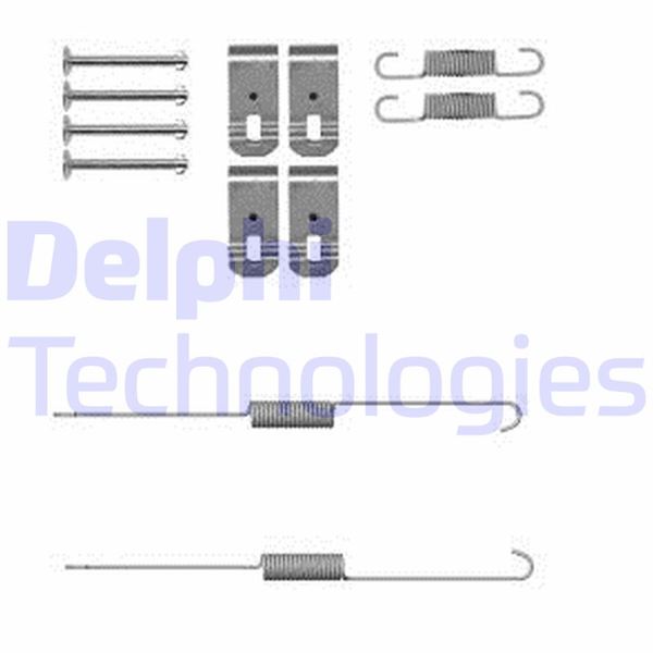 DELPHI LY1382 Fren Sistemleri Fren Kampanası - MITSUBISHI L200 / TRITON (KA_T, KB_T) uyumlu