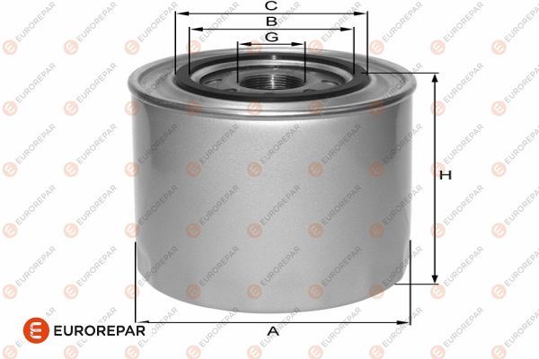 EUROREPAR 1682272980 Motor Yağ Filtresi - FORD SIERRA II (GBG, GB4) uyumlu