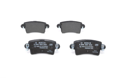 BOSCH 0 986 494 043 Fren Sistemleri Fren Balatası - RENAULT MASTER II Panelvan/Van (FD) uyumlu