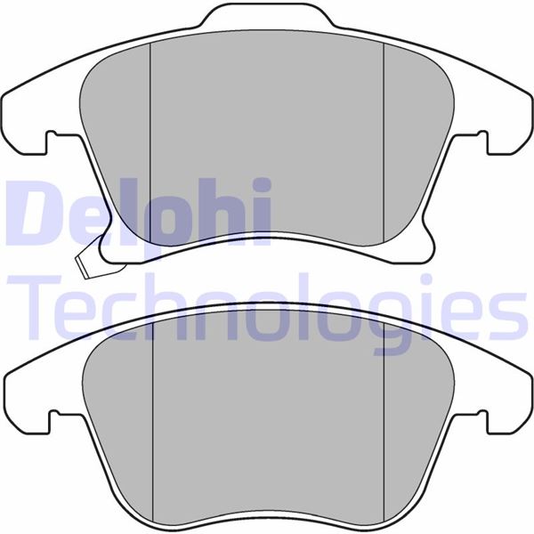 DELPHI LP3181 Fren Sistemleri Fren Balatası - FORD MONDEO V Sedan (CD) uyumlu