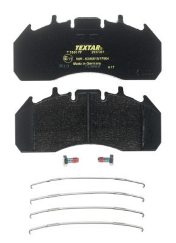 TEXTAR 2927301 Fren Sistemleri Fren Balatası - VOLVO FH16 II uyumlu