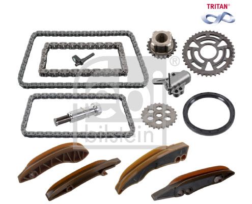 FEBI BILSTEIN 180427 Motor Kumanda Zinciri Seti - BMW 1 (F20) uyumlu