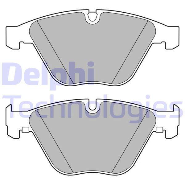 DELPHI LP3630 Fren Sistemleri Fren Balatası - BMW 3 Touring (E91) uyumlu