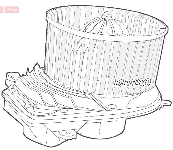 DENSO DEA02003 İklimlendirme Sistemi Fan Parçaları - AUDI A4 B5 (8D2) uyumlu