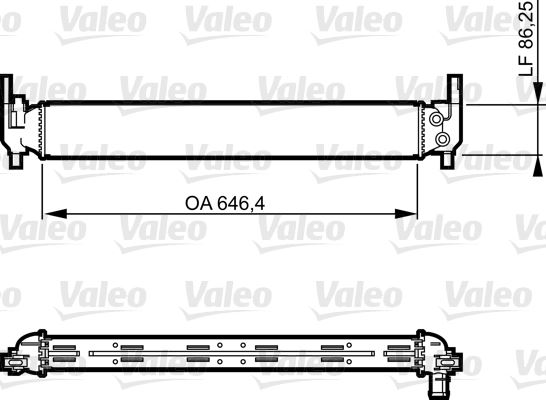 VALEO 735310 Soğutma Sistemi Su Soğutucu & Parçaları - SKODA ROOMSTER Praktik (5J) uyumlu
