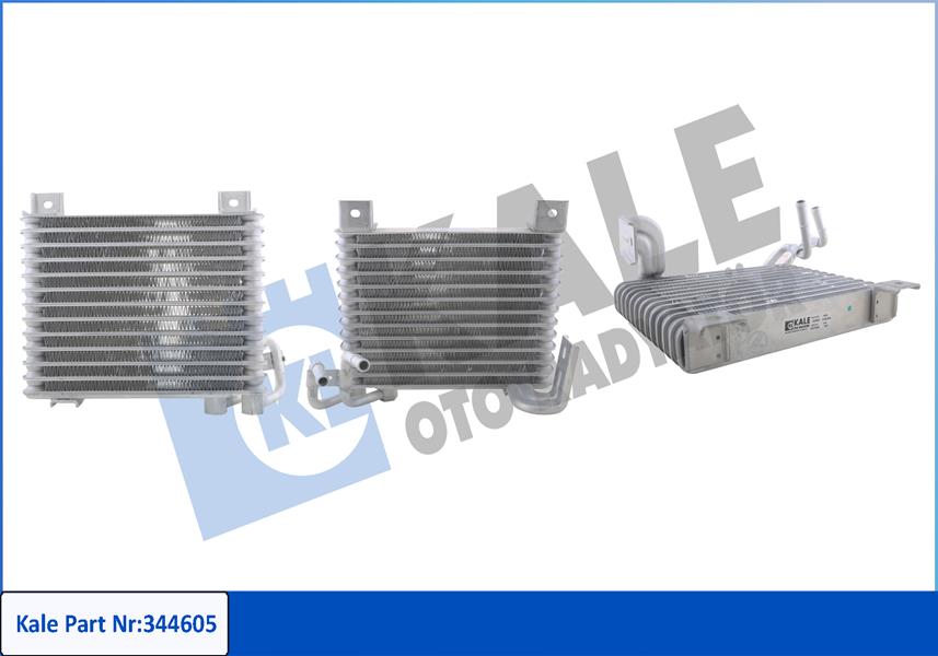 KALE OTO RADYATÖR 344605 Motor Yağ Soğutucusu - HYUNDAI H100 Platform şasi uyumlu