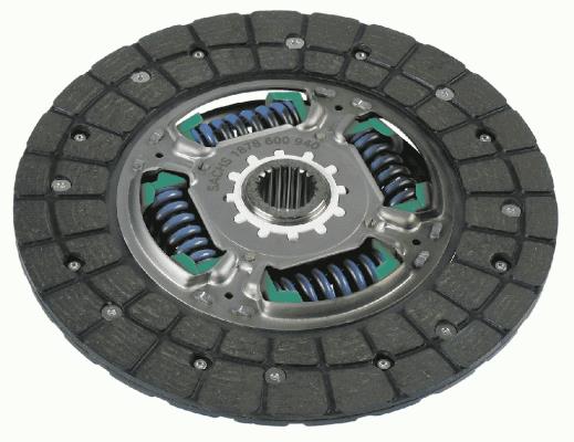 SACHS 1878 600 940 Debriyaj Sistemi Debriyaj Balatası - TOYOTA YARIS (_P1_) uyumlu
