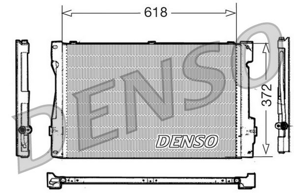 DENSO DCN33006 İklimlendirme Sistemi Klima Radyatörü - VOLVO 850 (854) uyumlu