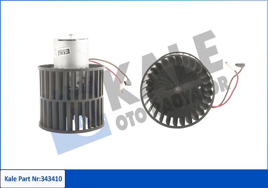 KALE OTO RADYATÖR 343410 İklimlendirme Sistemi Fan Parçaları - FORD FIESTA III (GFJ) uyumlu
