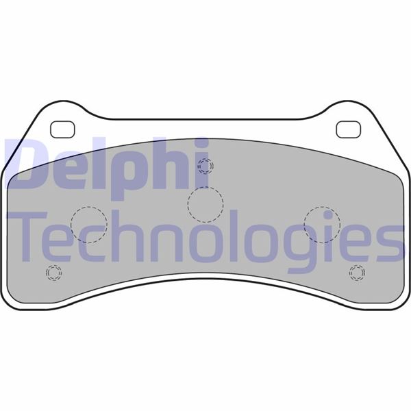 DELPHI LP1770 Fren Sistemleri Fren Balatası - JAGUAR S-TYPE II (X200) uyumlu