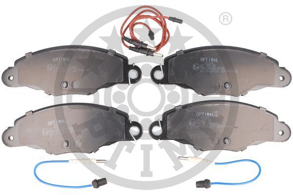OPTIMAL BP-10224 Fren Sistemleri Fren Balatası - CITROËN XM (Y4) uyumlu