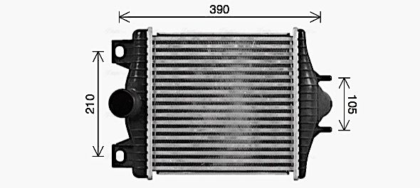 KALE OTO RADYATÖR 375720 Motor Turbo Radyatörü - LAND ROVER RANGE ROVER IV (L405) uyumlu