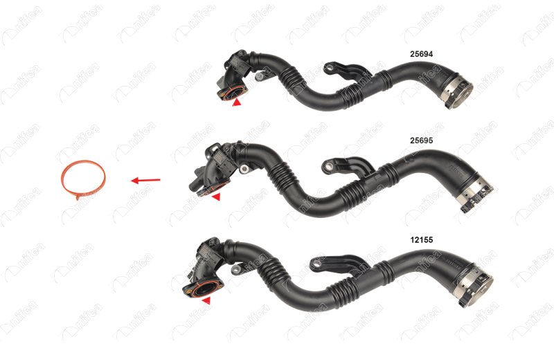 NIFEA 25696 Motor Şarj Hava Hortumu - NISSAN QASHQAI II (J11, J11_) uyumlu