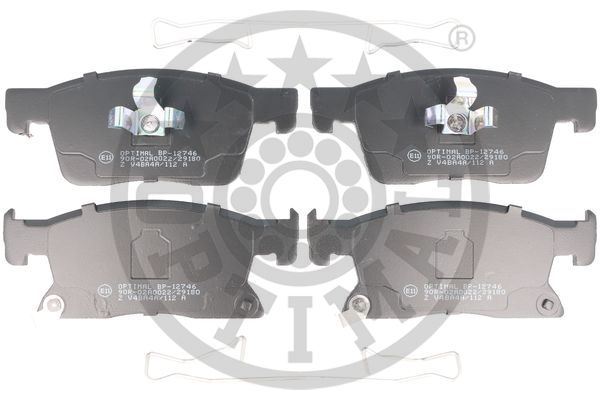 OPTIMAL BP-12746 Fren Sistemleri Fren Balatası - OPEL ASTRA K (B16) uyumlu