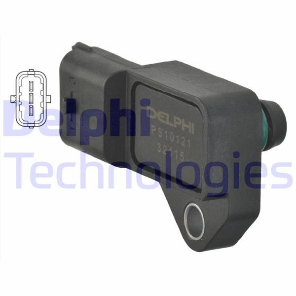 DELPHI PS10121 Emme & Egzoz Sistemi Egzoz Sensörleri - OPEL VECTRA C (Z02) uyumlu