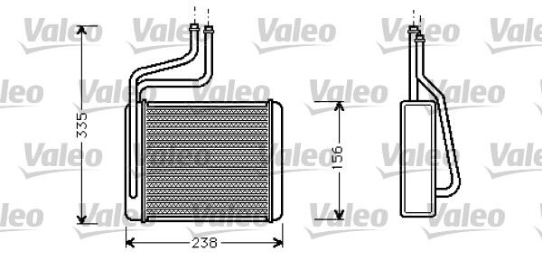 VALEO 812275 İklimlendirme Sistemi İç Mekan Isı Değiştirici - FORD MONDEO I (GBP) uyumlu