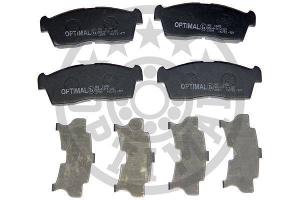 OPTIMAL BP-12415 Fren Sistemleri Fren Balatası - PEUGEOT ION uyumlu