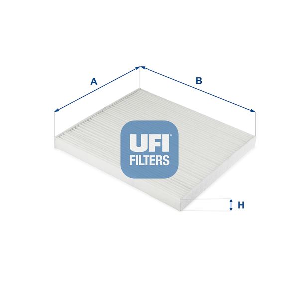 UFI 53.326.00 İklimlendirme Sistemi Polen Filtresi - JEEP CHEROKEE (KL) uyumlu