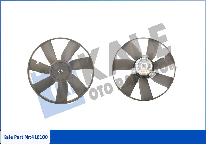 KALE OTO RADYATÖR 416100 Soğutma Sistemi Fan - VW PASSAT B3/B4 (3A2, 35I) uyumlu