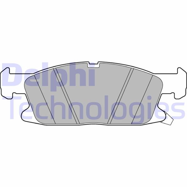 DELPHI LP3241 Fren Sistemleri Fren Balatası - FORD S-MAX (CJ, WA6) uyumlu