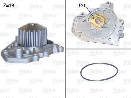 VALEO 506894 Motor Devirdaim - HONDA CR-V I (RD) uyumlu