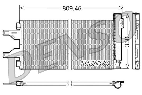 DENSO DCN07050 İklimlendirme Sistemi Klima Radyatörü - FIAT DUCATO Panelvan/Van (250_) uyumlu