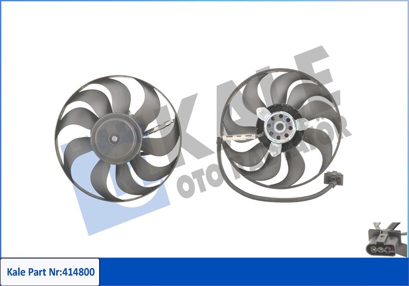 KALE OTO RADYATÖR 414800 Soğutma Sistemi Fan - SKODA OCTAVIA I (1U2) uyumlu