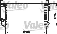 VALEO 814340 İklimlendirme Sistemi Klima Radyatörü - HYUNDAI TRAJET (FO) uyumlu